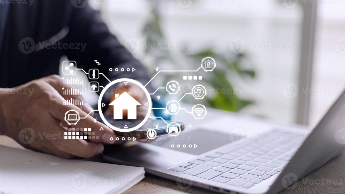 Smart home control with Smartphone,Lifestyle of person in modern life ... The Impact of Smart Home Technology on Daily Life