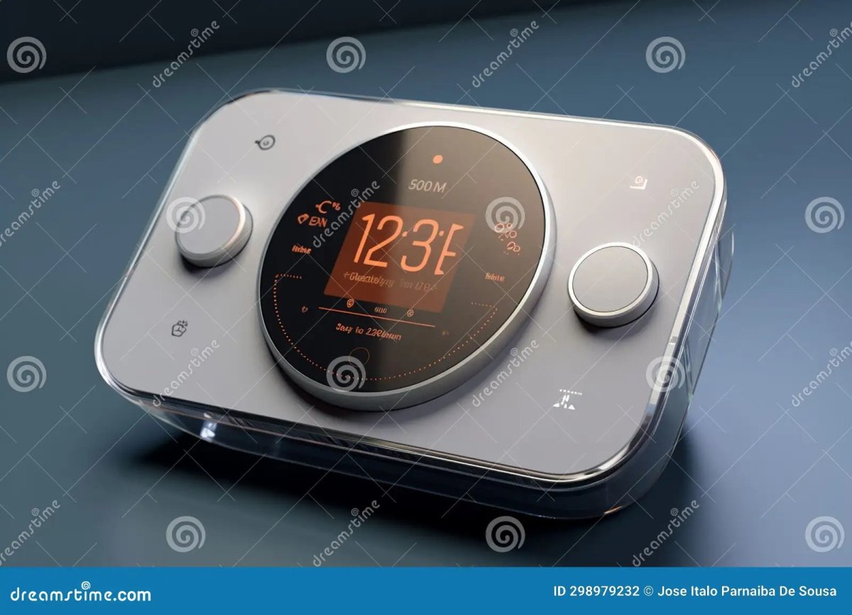 Smart Thermostats with Voice Control and Learning Stock Illustration ... How to Use Smart Thermostats with Voice Commands
